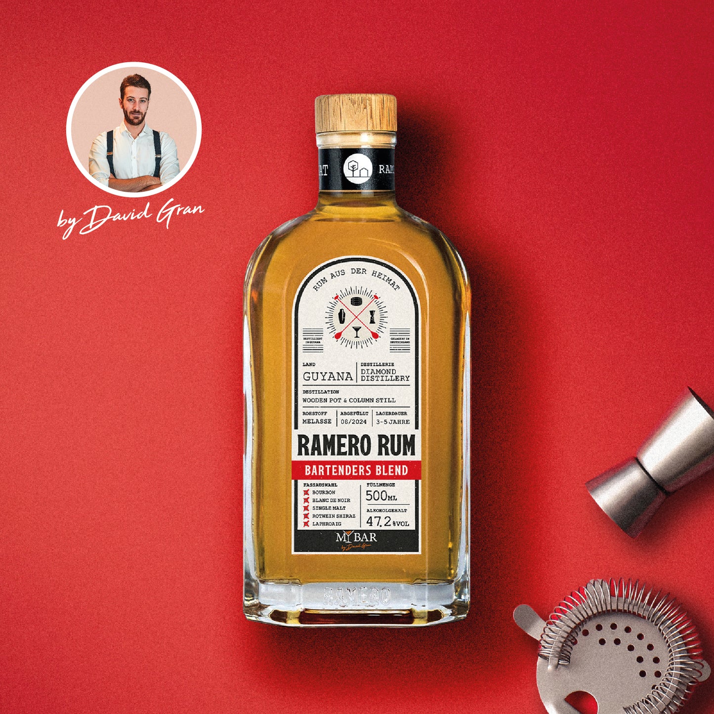 
                  
                    RAMERO Rum Bartenders Blend 500ML
                  
                